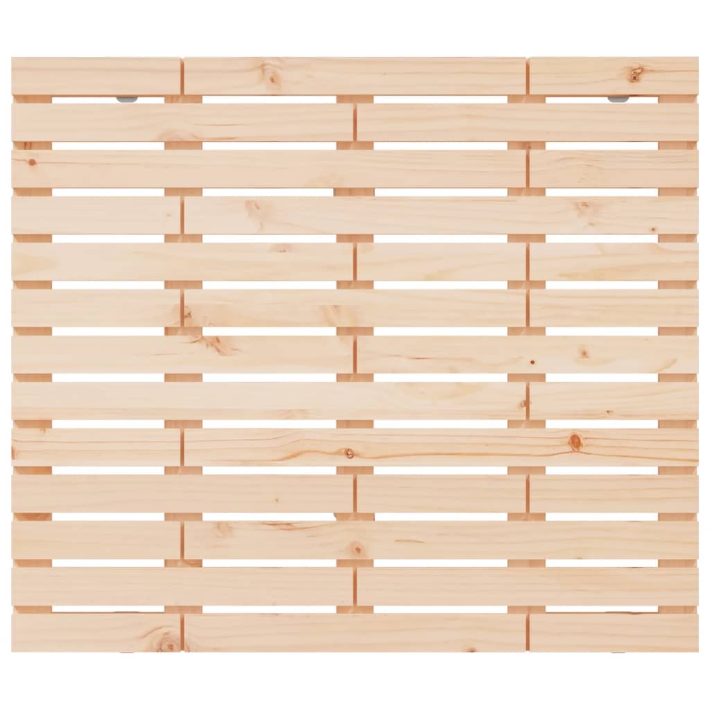Tête de lit murale 141x3x91,5 cm Bois massif de pin - XIOS