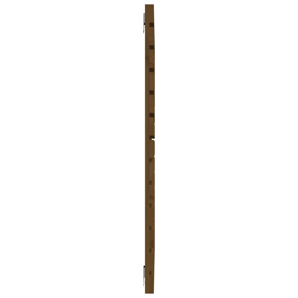 Tête de lit murale Marron miel 141x3x91,5 cm Bois massif de pin - XIOS