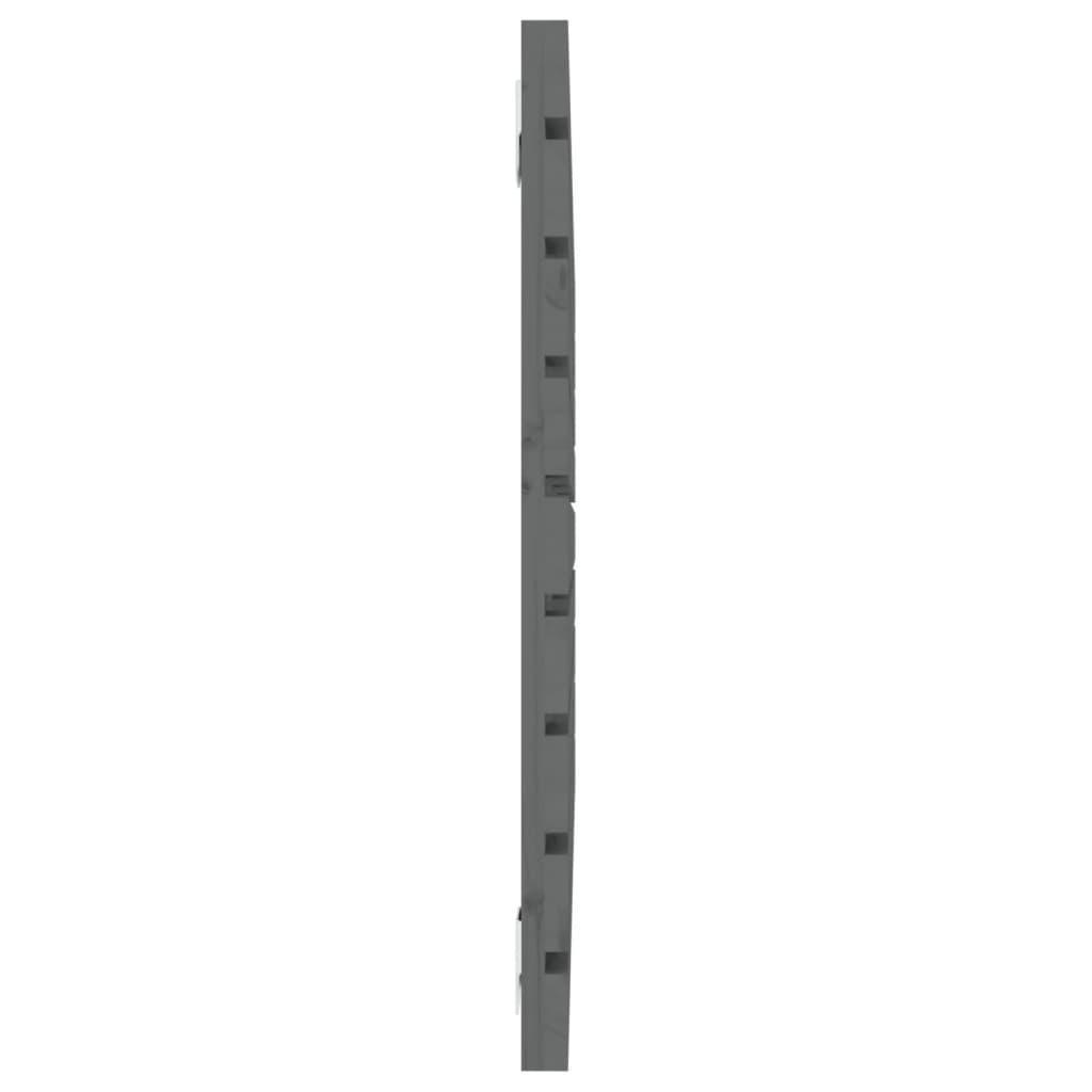 Tête de lit murale Gris 106x3x63 cm Bois massif de pin - XIOS