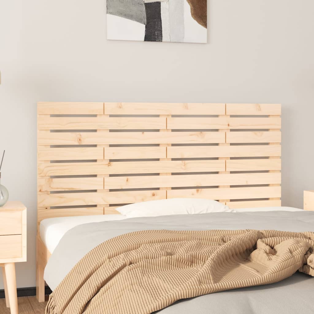 Tête de lit murale 156x3x63 cm Bois massif de pin - XIOS