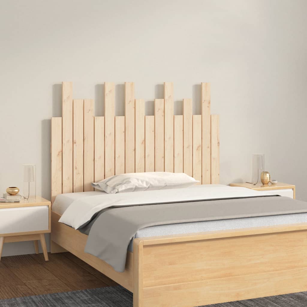 Tête de lit murale 108x3x80 cm Bois massif de pin - XIOS