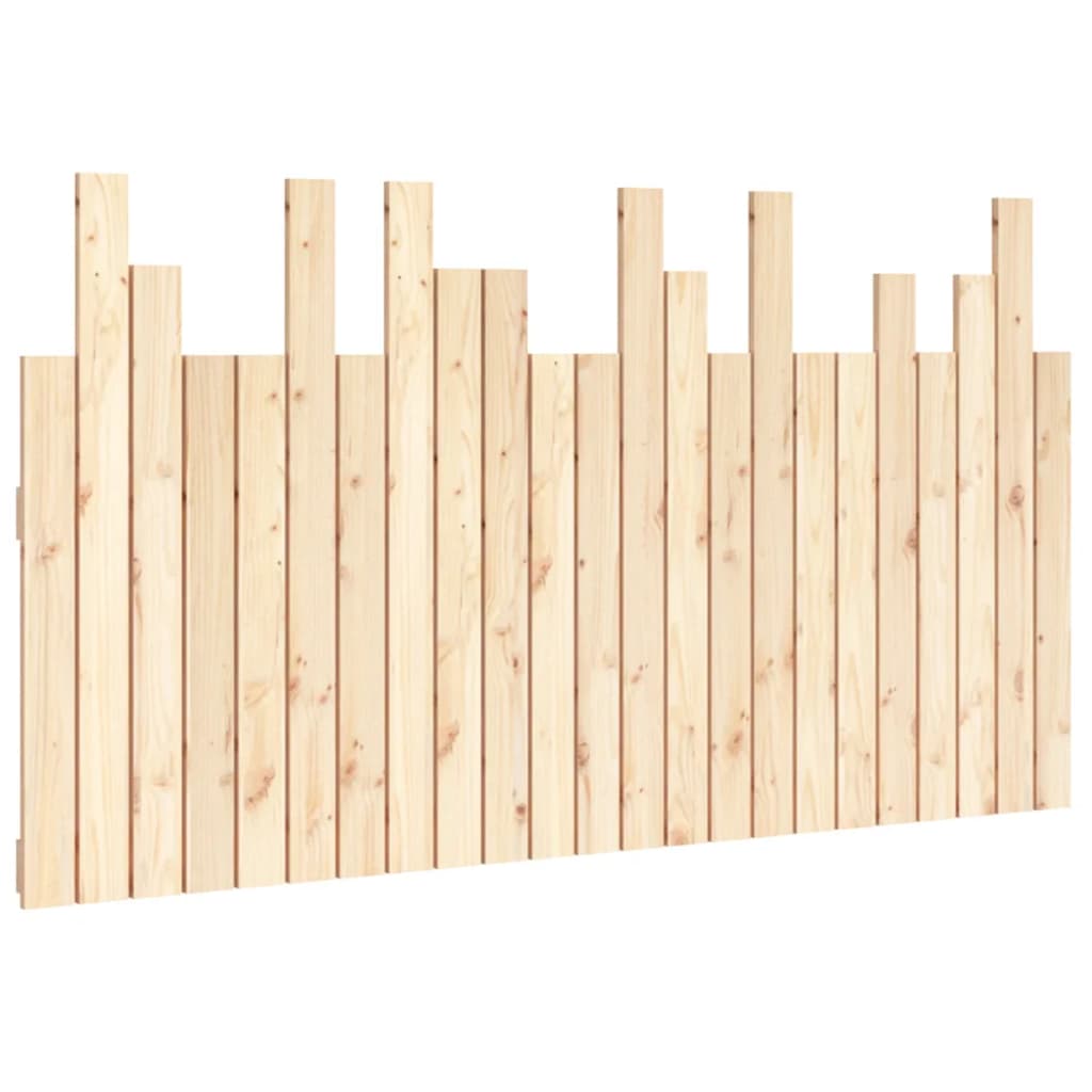 Tête de lit murale 146,5x3x80 cm Bois massif de pin - XIOS