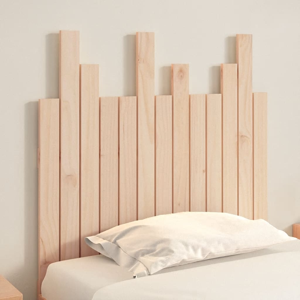 Tête de lit murale 82,5x3x80 cm Bois massif de pin - XIOS