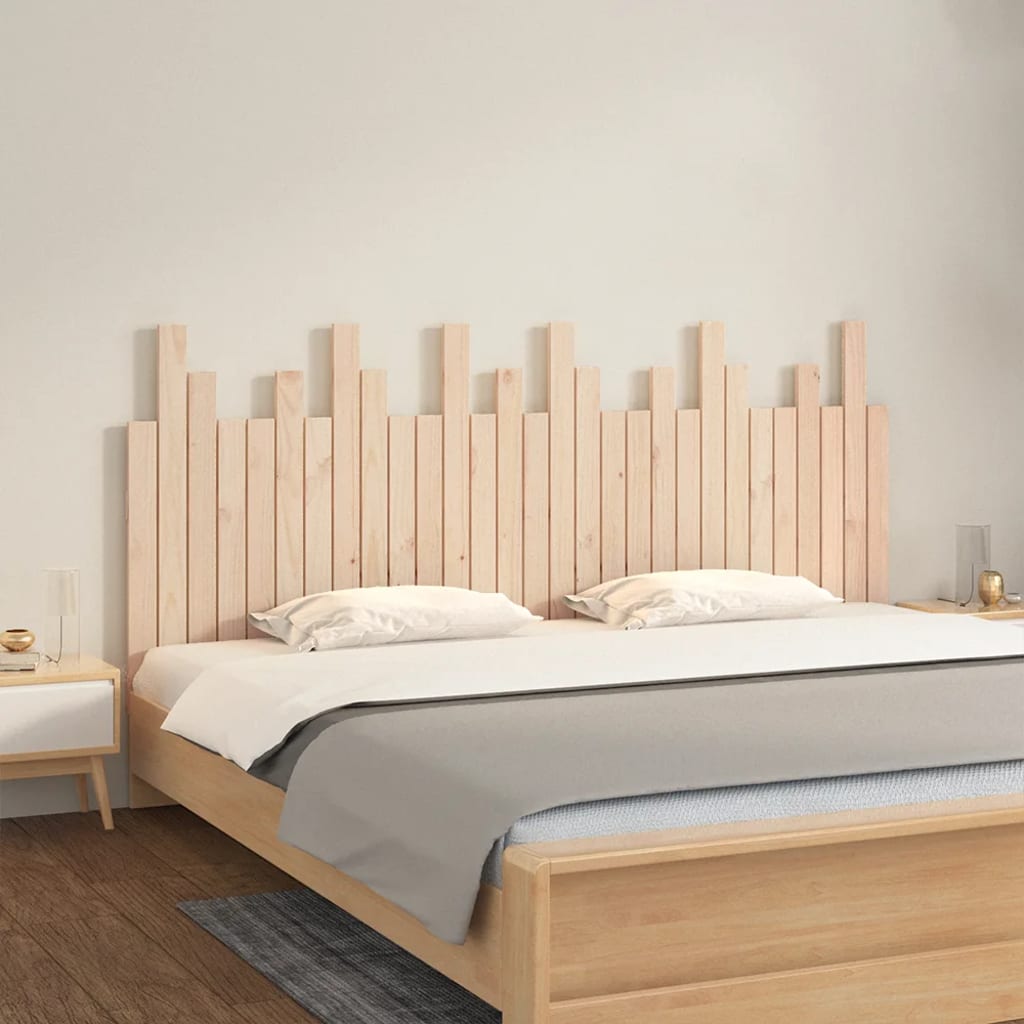 Tête de lit murale 185x3x80 cm Bois massif de pin - XIOS