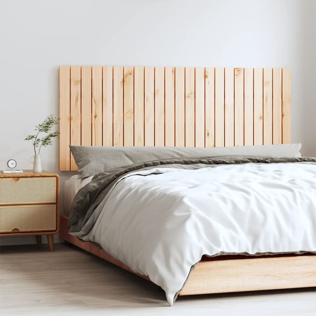 Tête de lit murale 147x3x60 cm Bois massif de pin - XIOS
