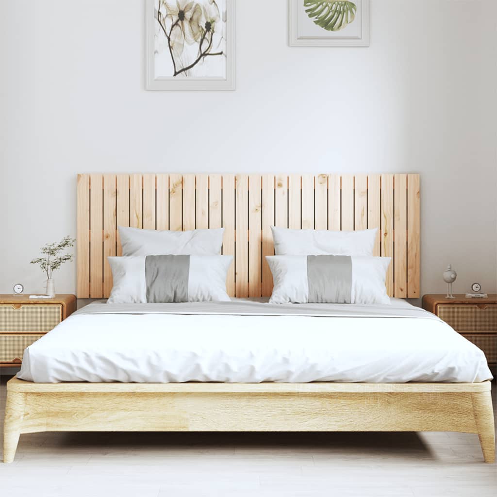 Tête de lit murale 166x3x60 cm Bois massif de pin - XIOS