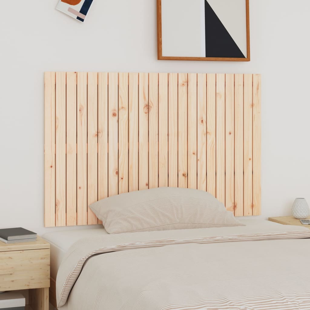 Tête de lit murale 140x3x90 cm Bois massif de pin - XIOS