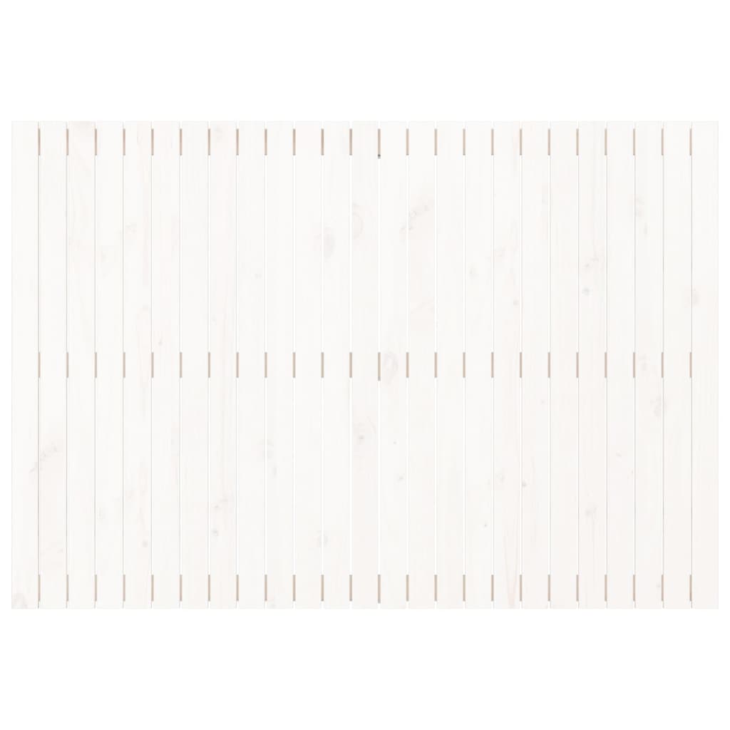 Tête de lit murale Blanc 159,5x3x110 cm Bois massif de pin - XIOS