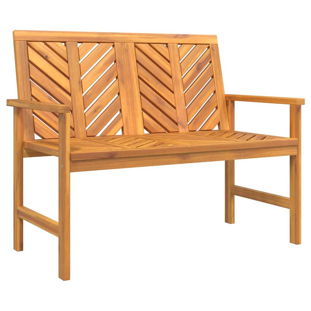 Ensemble de salon de jardin 4 pcs Marron Bois d'Acacia Massif