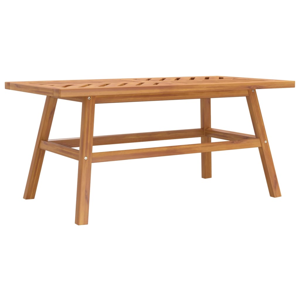 Ensemble de salon de jardin 2 pcs bois d'acacia solide - XIOS