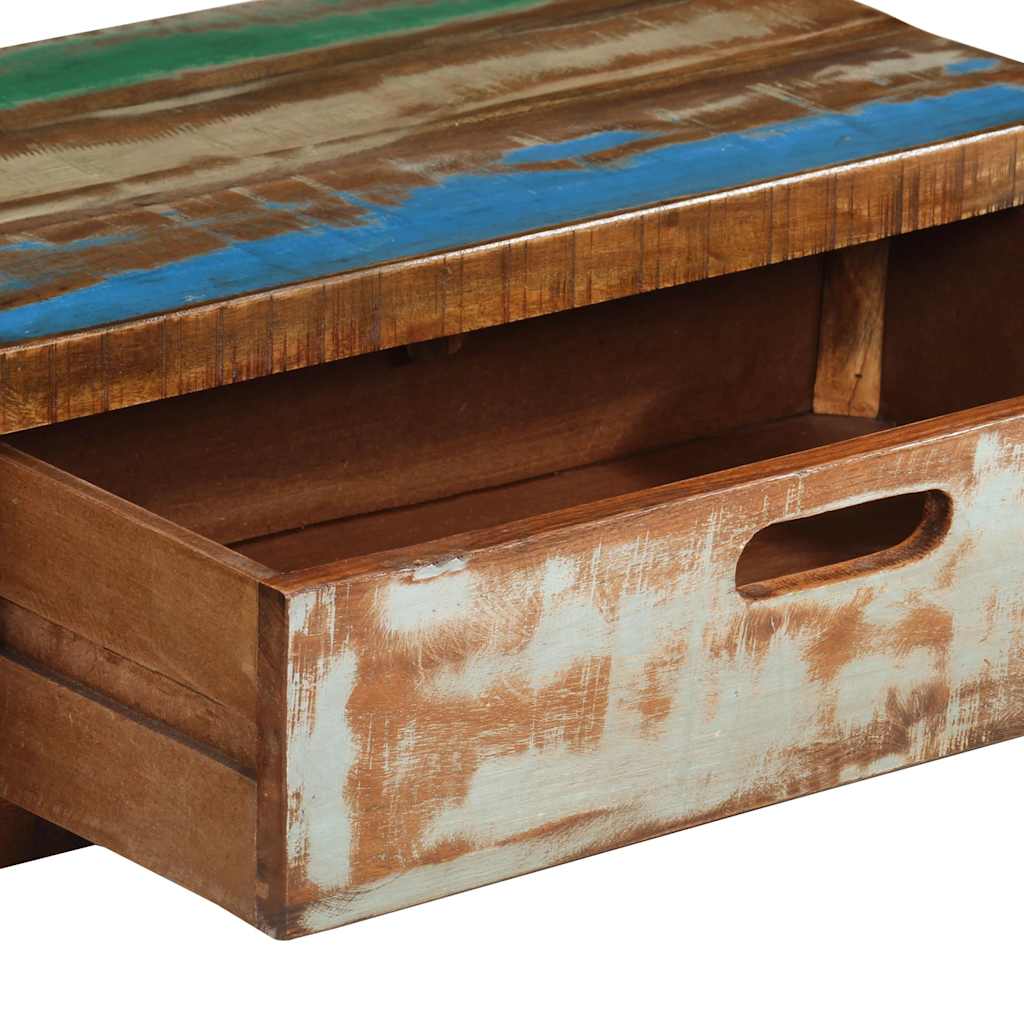 Meuble TV (118-200) x 30 x 40 cm en bois massif recyclé - XIOS