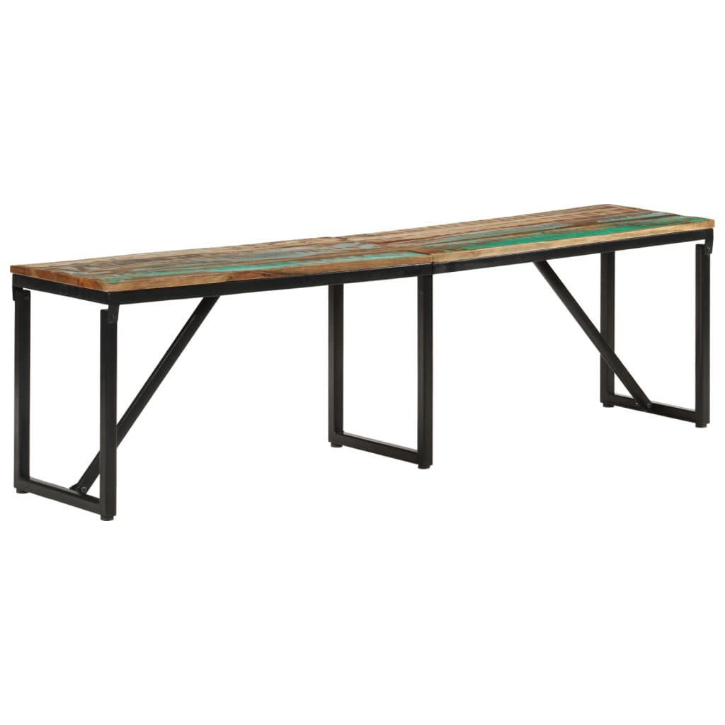 Banc 160x35x46 cm Bois massif de récupération - XIOS