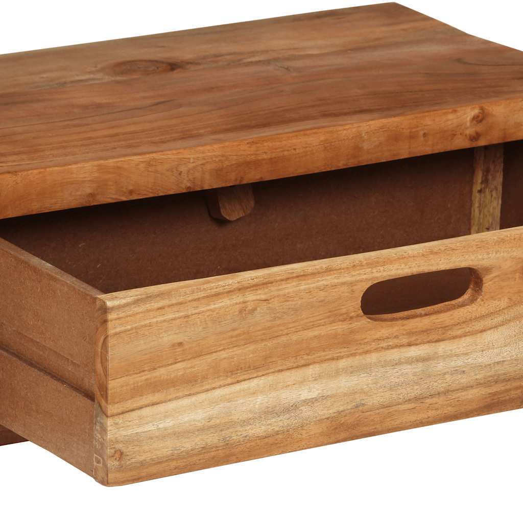 Meuble TV (118-200) x 30 x 40 cm Bois massif d'acacia - XIOS
