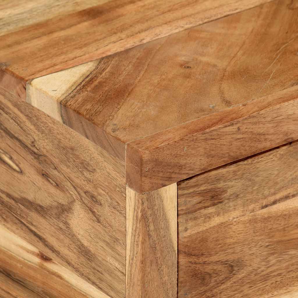 Meuble TV (118-200) x 30 x 40 cm Bois massif d'acacia - XIOS