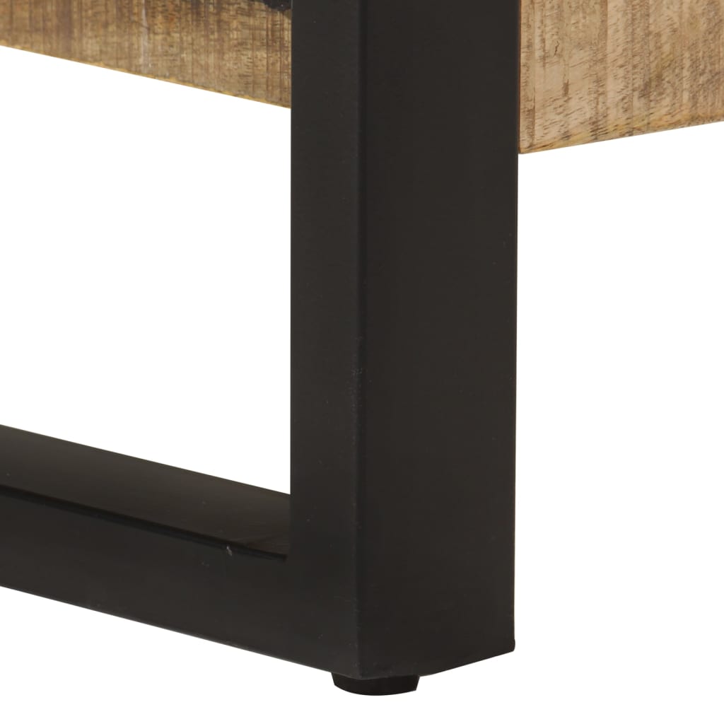 Table basse 120x55x40 cm Bois de manguier massif - XIOS