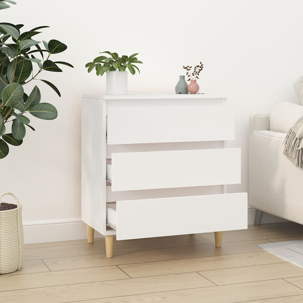 Buffet Blanc 60x35x70 cm Bois d'ingénierie - XIOS
