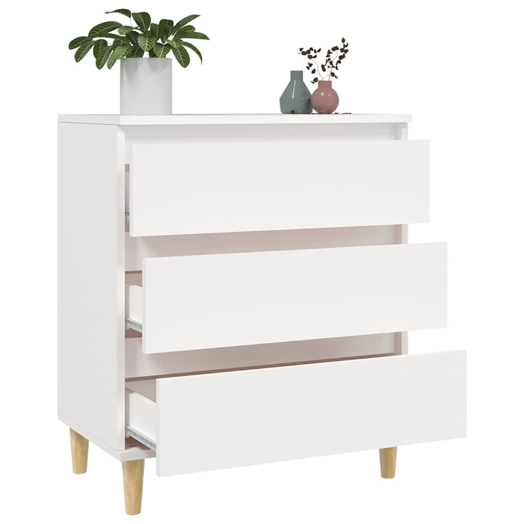 Buffet Blanc 60x35x70 cm Bois d'ingénierie - XIOS
