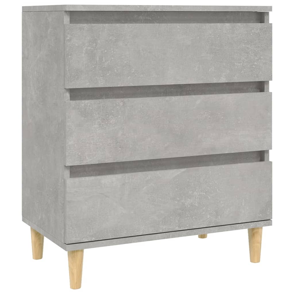 Buffet Gris béton 60x35x70 cm Bois d'ingénierie - XIOS