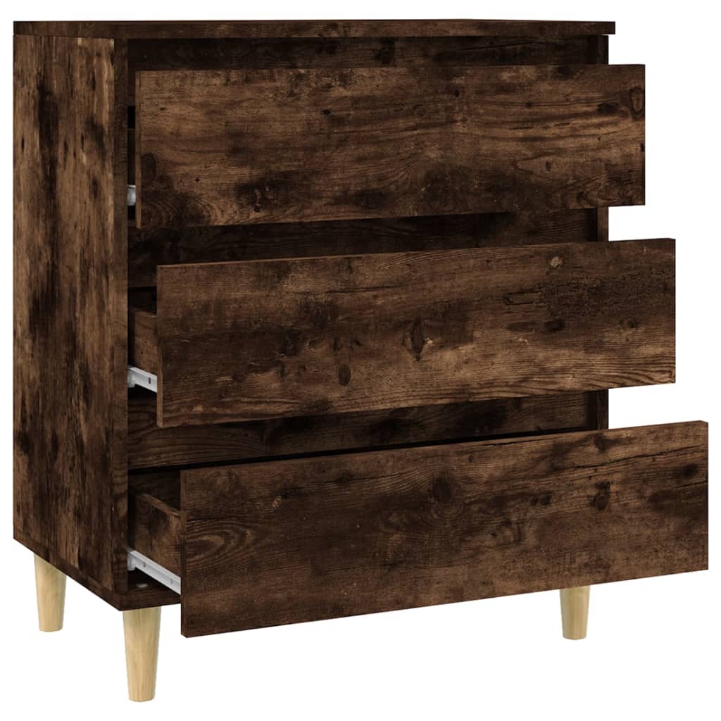 Buffet Chêne fumé 60x35x70 cm Bois d'ingénierie - XIOS