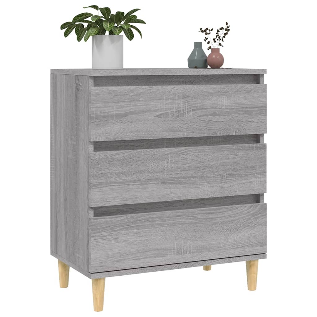 Buffet Sonoma gris 60x35x70 cm Bois d'ingénierie - XIOS