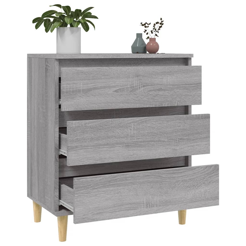 Buffet Sonoma gris 60x35x70 cm Bois d'ingénierie - XIOS