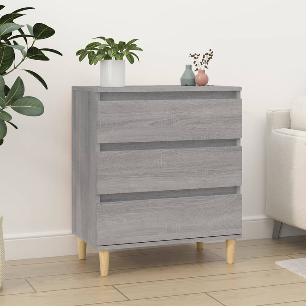 Buffet Sonoma gris 60x35x70 cm Bois d'ingénierie - XIOS