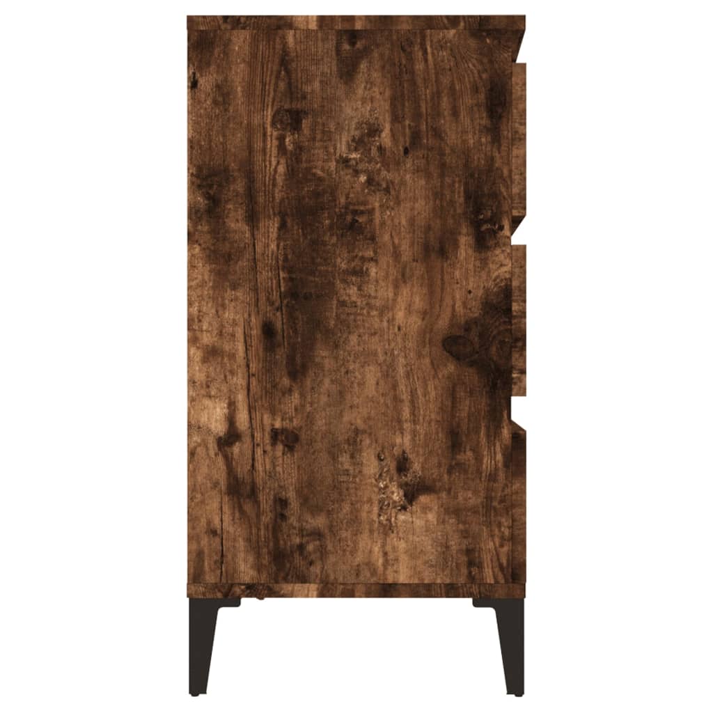 Buffet Chêne fumé 60x35x70 cm Bois d'ingénierie - XIOS
