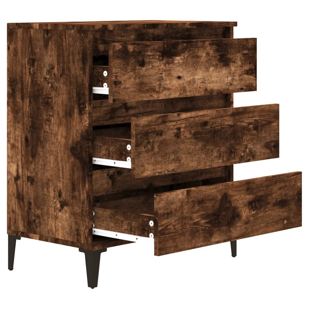 Buffet Chêne fumé 60x35x70 cm Bois d'ingénierie - XIOS