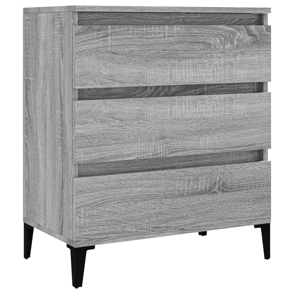 Buffet Sonoma gris 60x35x70 cm Bois d'ingénierie - XIOS
