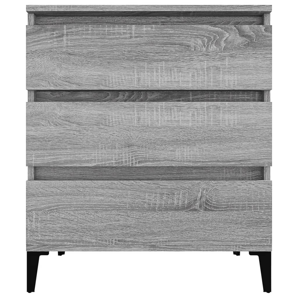 Buffet Sonoma gris 60x35x70 cm Bois d'ingénierie - XIOS
