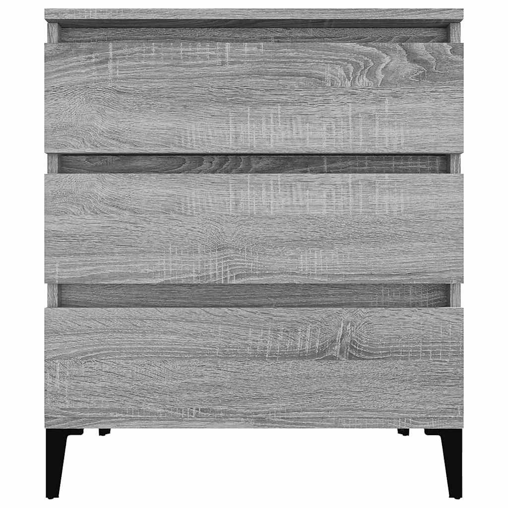 Buffet Sonoma gris 60x35x70 cm Bois d'ingénierie - XIOS