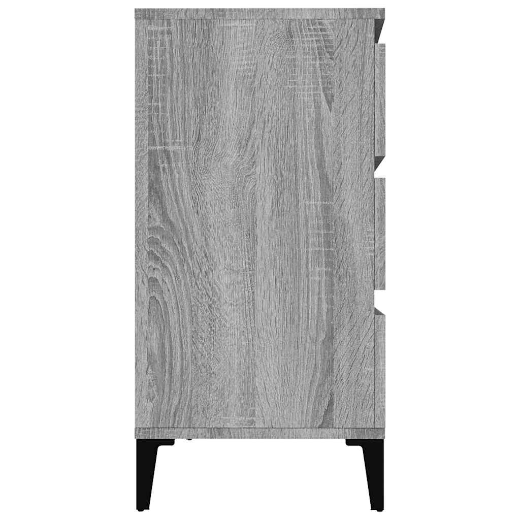 Buffet Sonoma gris 60x35x70 cm Bois d'ingénierie - XIOS