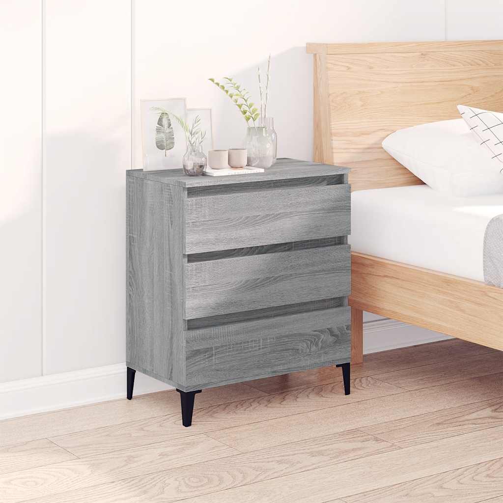 Buffet Sonoma gris 60x35x70 cm Bois d'ingénierie - XIOS