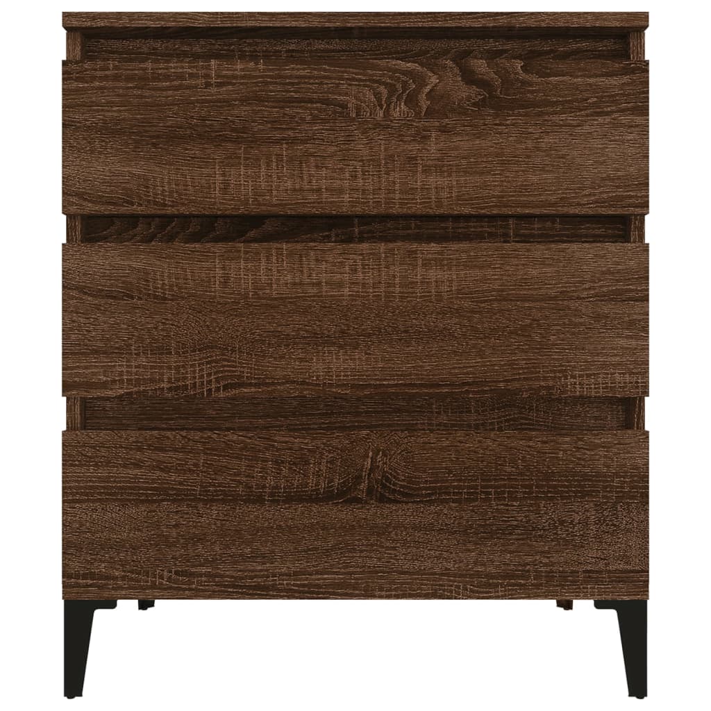 Buffet Chêne marron 60x35x70 cm Bois d'ingénierie - XIOS