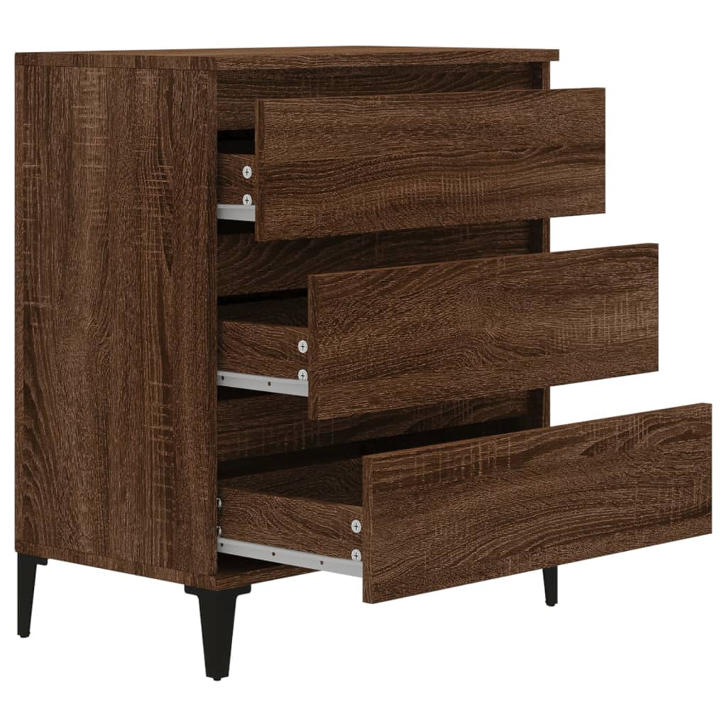 Buffet Chêne marron 60x35x70 cm Bois d'ingénierie - XIOS