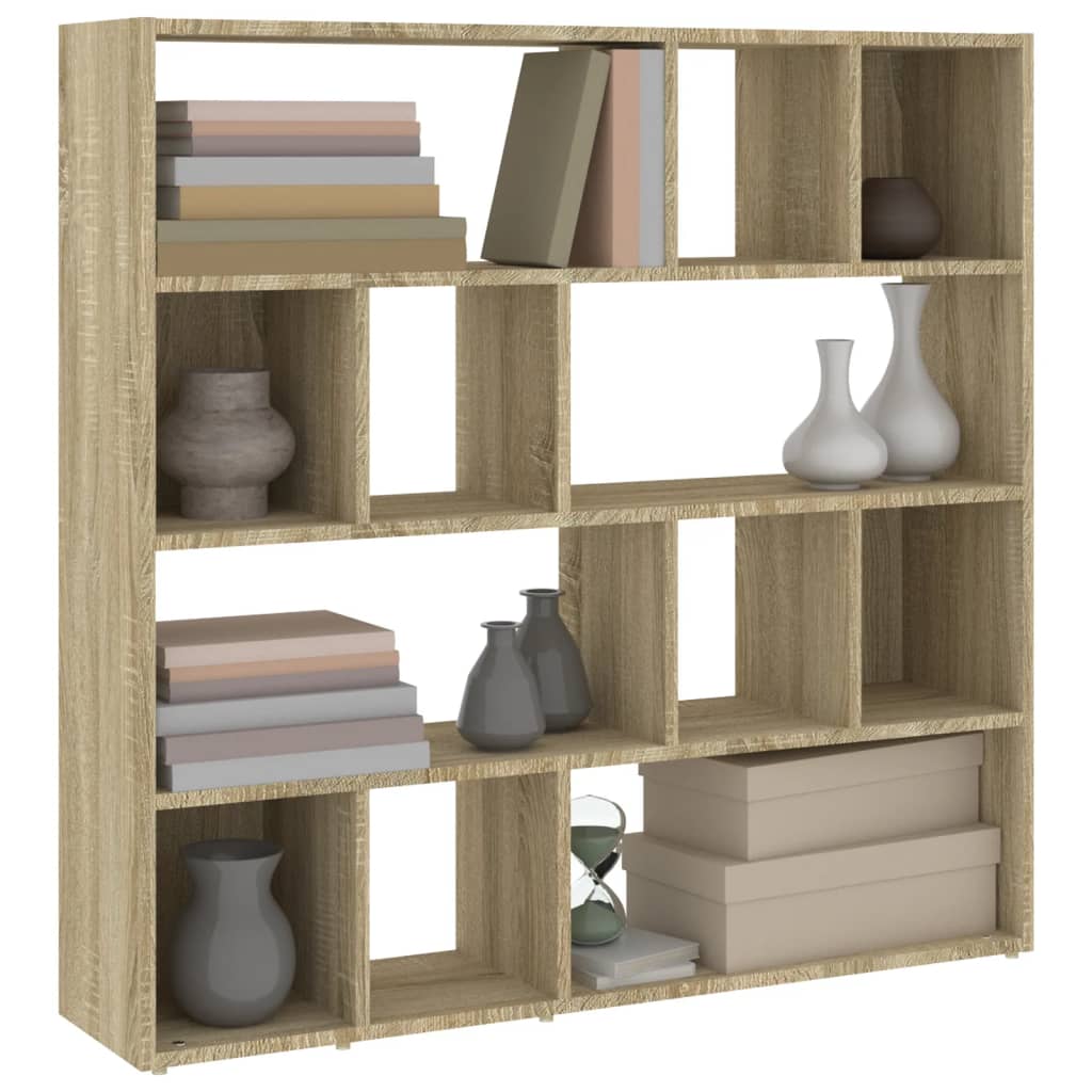 Bibliothèque/Séparateur de pièce Chêne Sonoma 105x24x102 cm - XIOS
