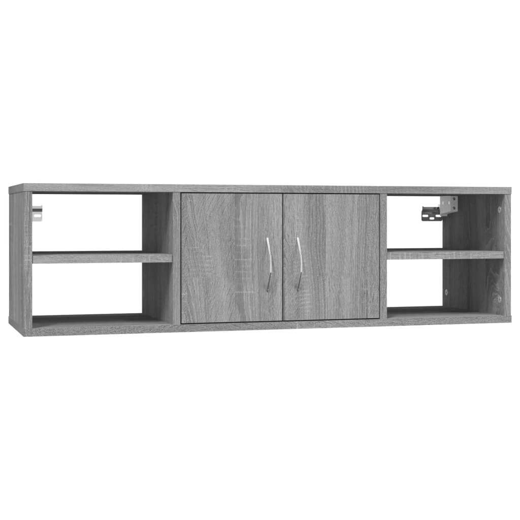 Étagère murale Sonoma gris 102x30x29 cm Bois ingénierie - XIOS