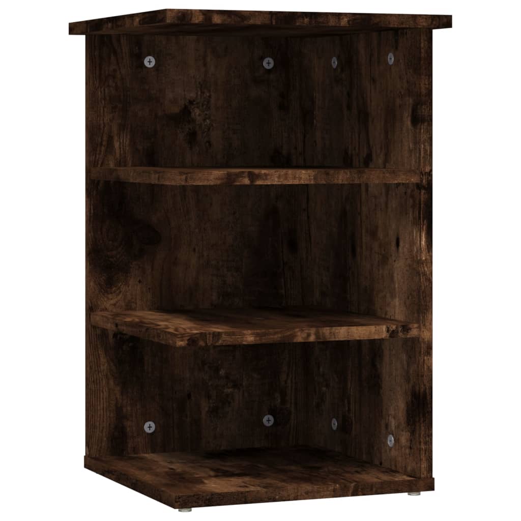 Armoire latérale Chêne fumé 35x35x55 cm Bois d'ingénierie - XIOS