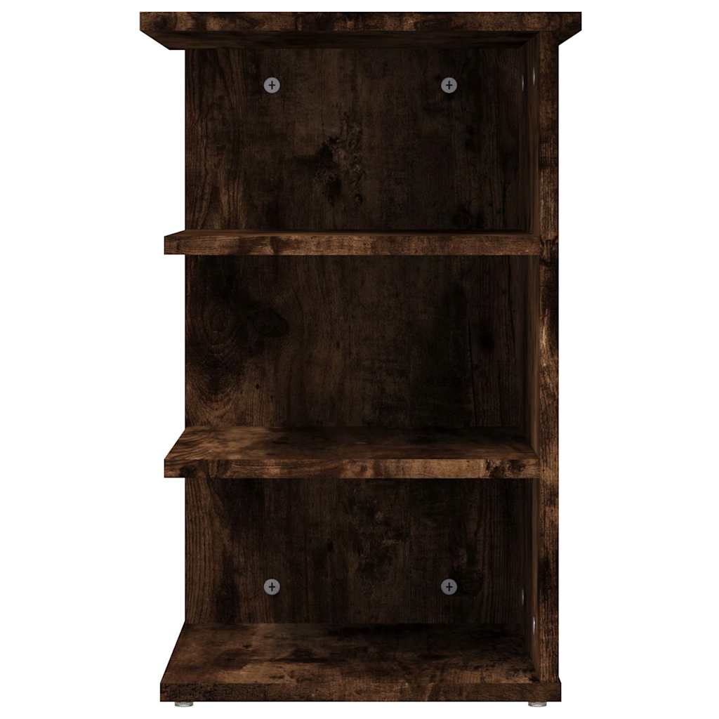 Armoire latérale Chêne fumé 35x35x55 cm Bois d'ingénierie - XIOS