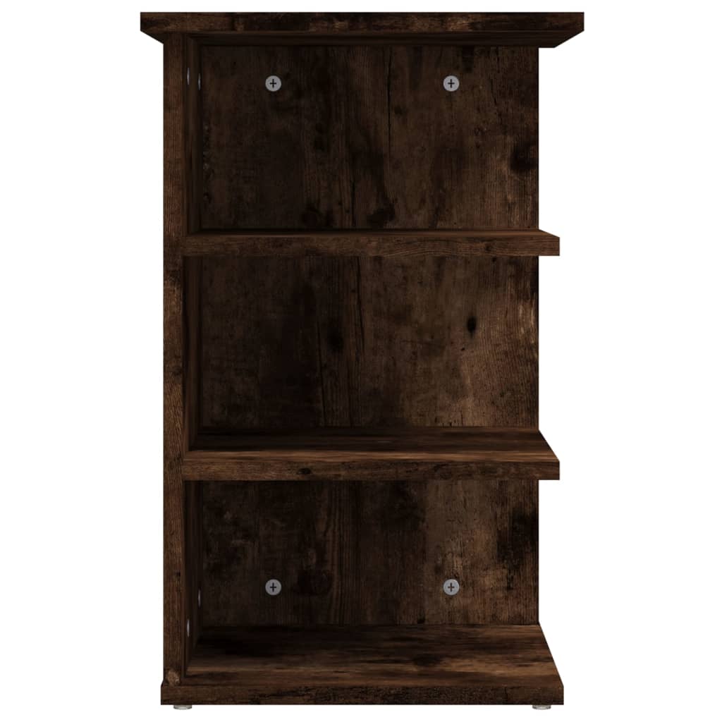 Armoire latérale Chêne fumé 35x35x55 cm Bois d'ingénierie - XIOS