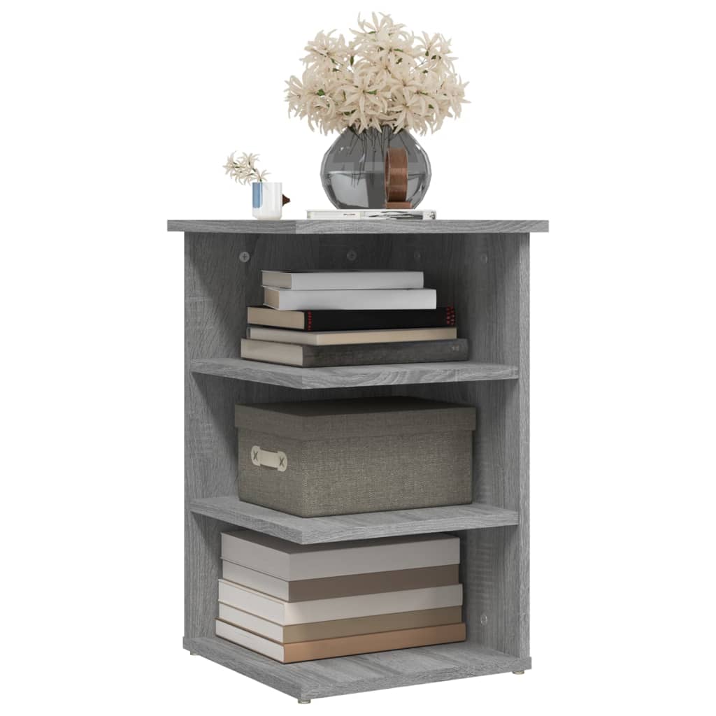 Armoire latérale Sonoma gris 35x35x55 cm Bois d'ingénierie - XIOS