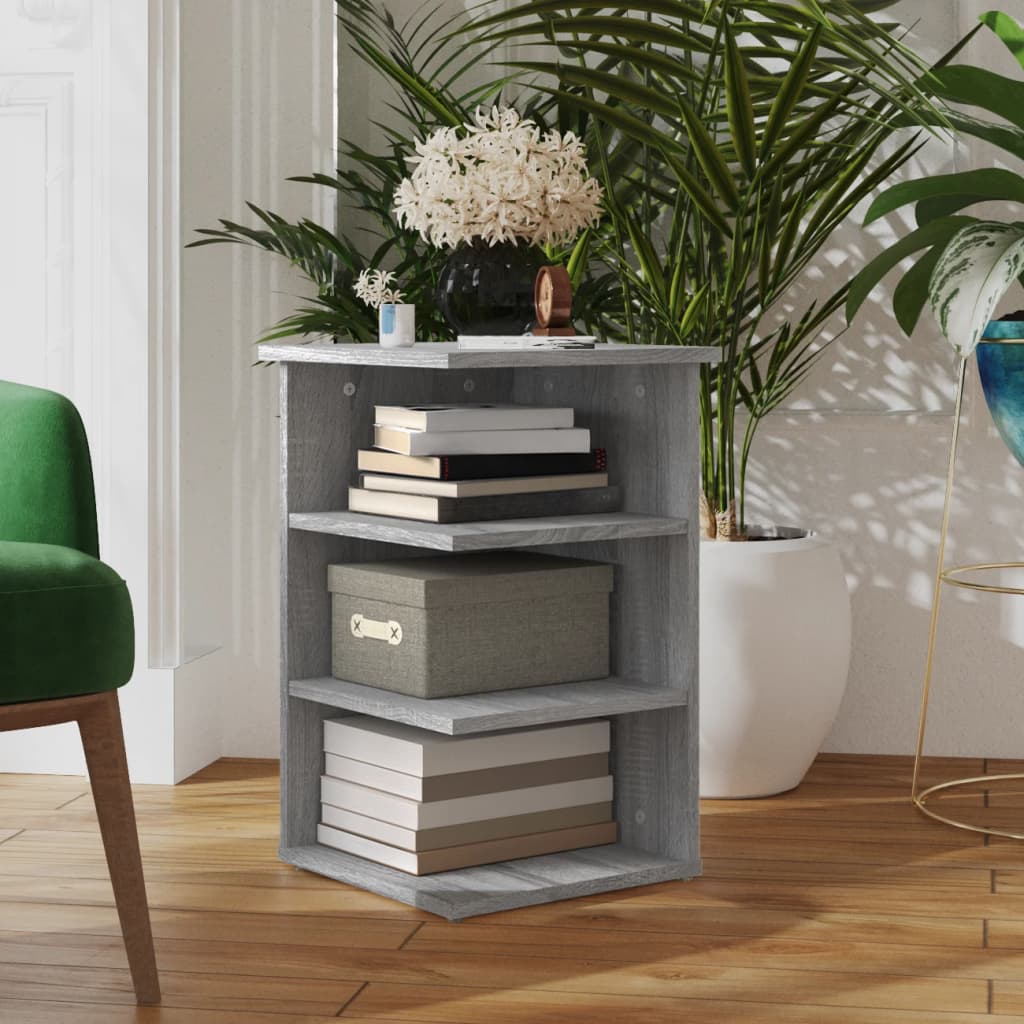 Armoire latérale Sonoma gris 35x35x55 cm Bois d'ingénierie - XIOS