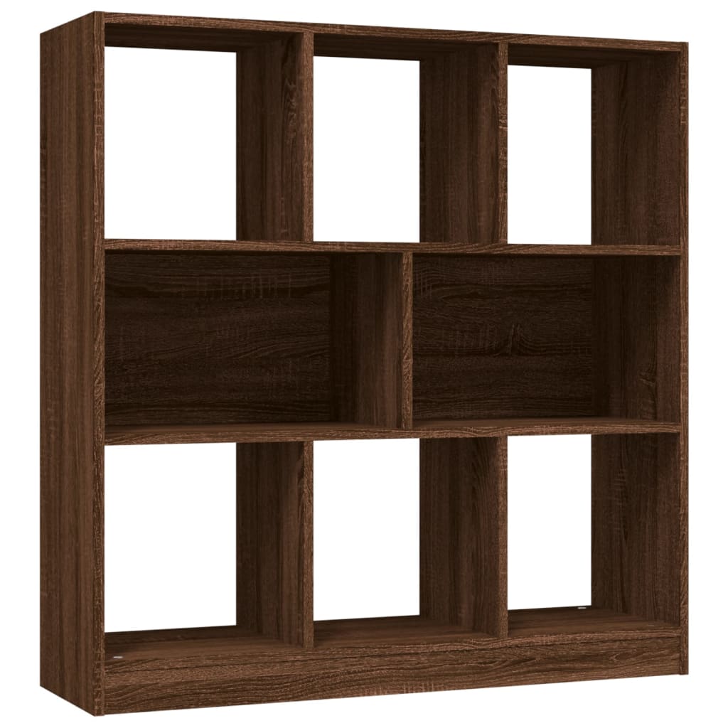 Bibliothèque Chêne marron 97,5x29,5x100 cm Bois d'ingénierie - XIOS