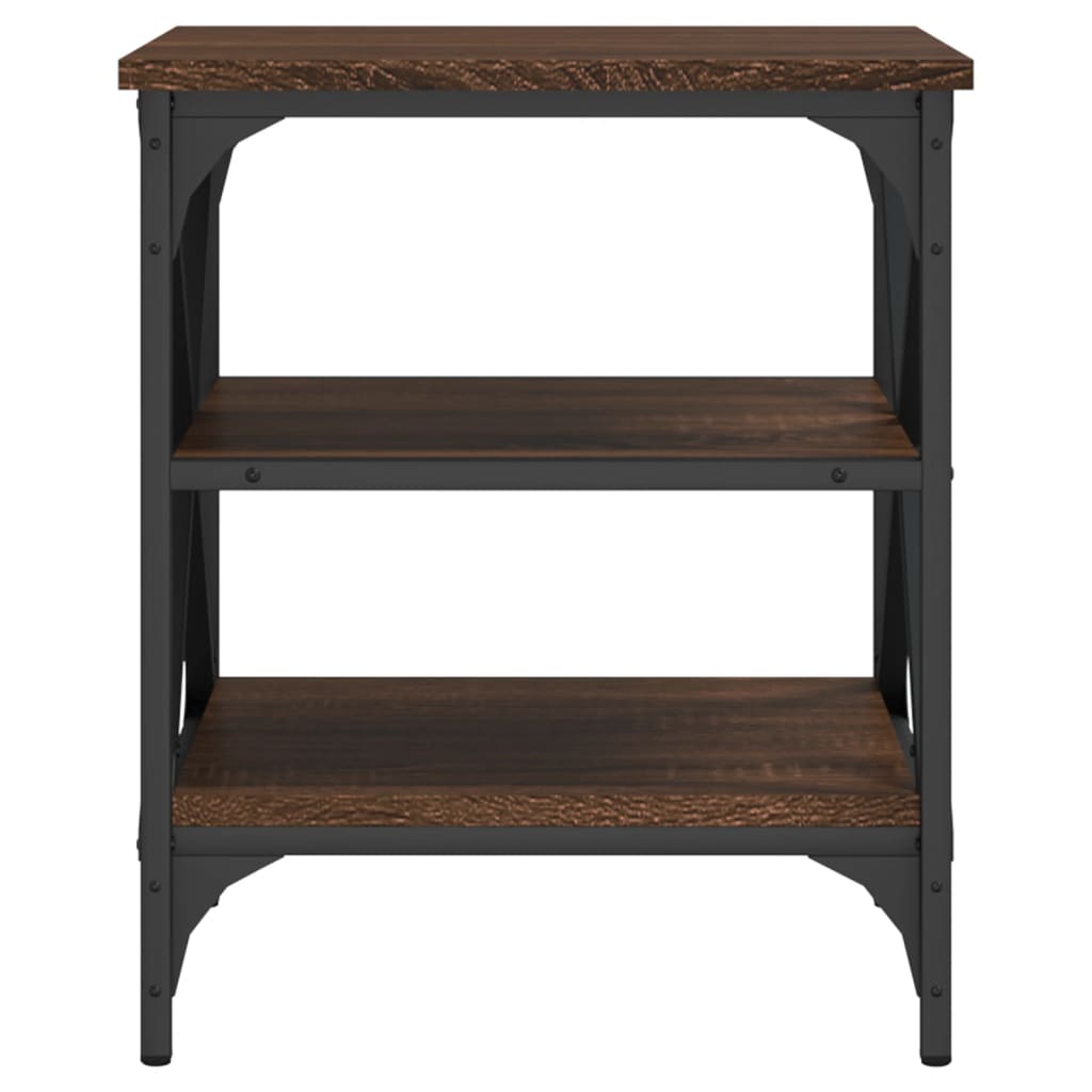 Tables d'appoint 2 pcs Chêne marron 40x42x50 cm Bois ingénierie - XIOS