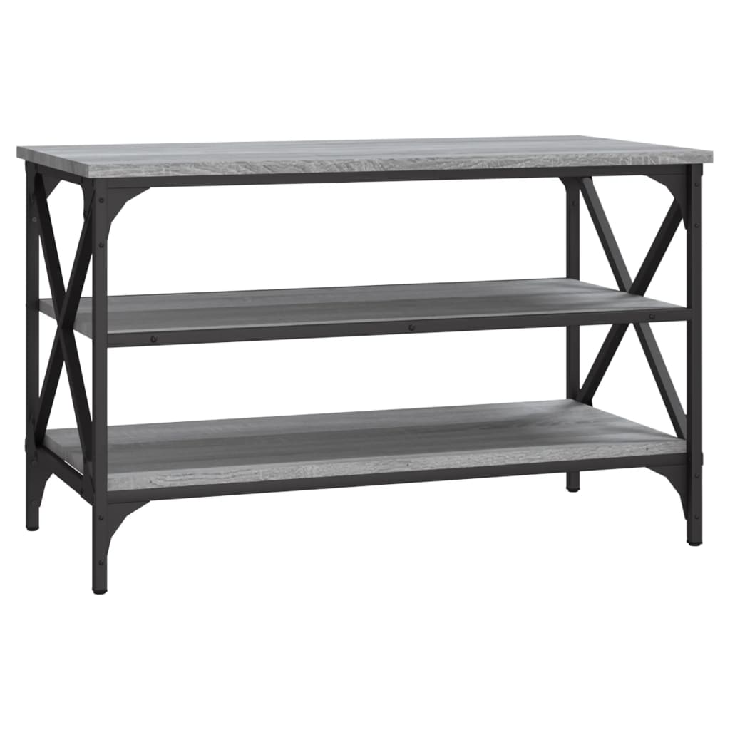 Meuble TV Sonoma gris 80x40x50 cm Bois d'ingénierie - XIOS