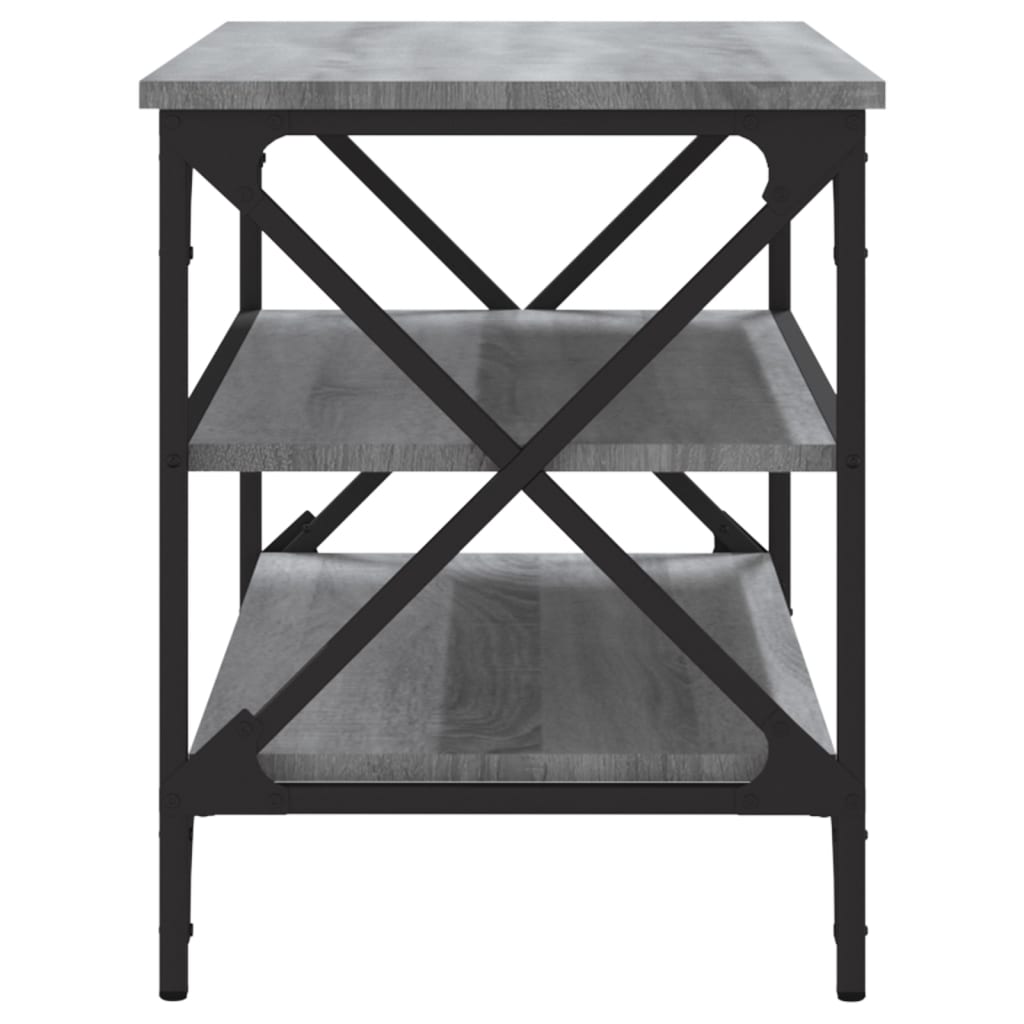 Meuble TV Sonoma gris 80x40x50 cm Bois d'ingénierie - XIOS