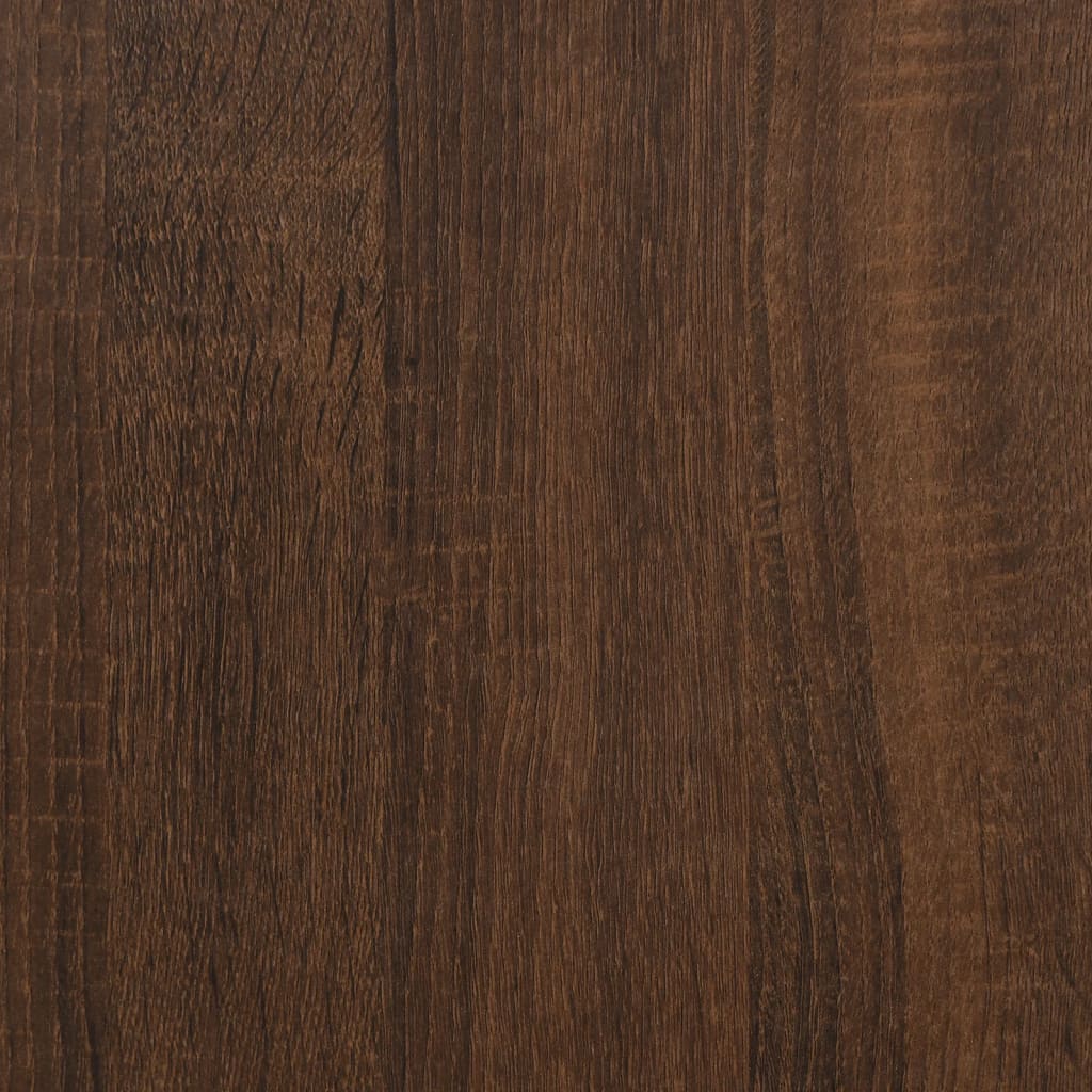 Meuble TV Chêne marron 100x40x50 cm Bois d'ingénierie - XIOS