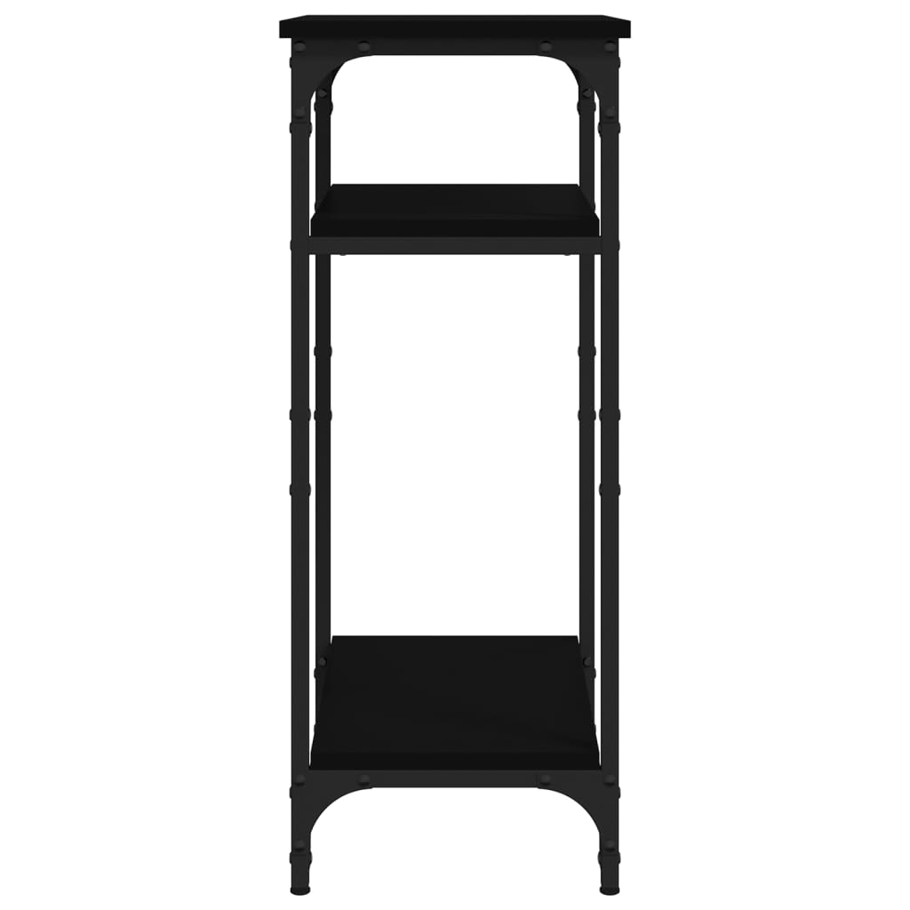 Table d'appoint Noir 40x30x75 cm Bois d'ingénierie - XIOS