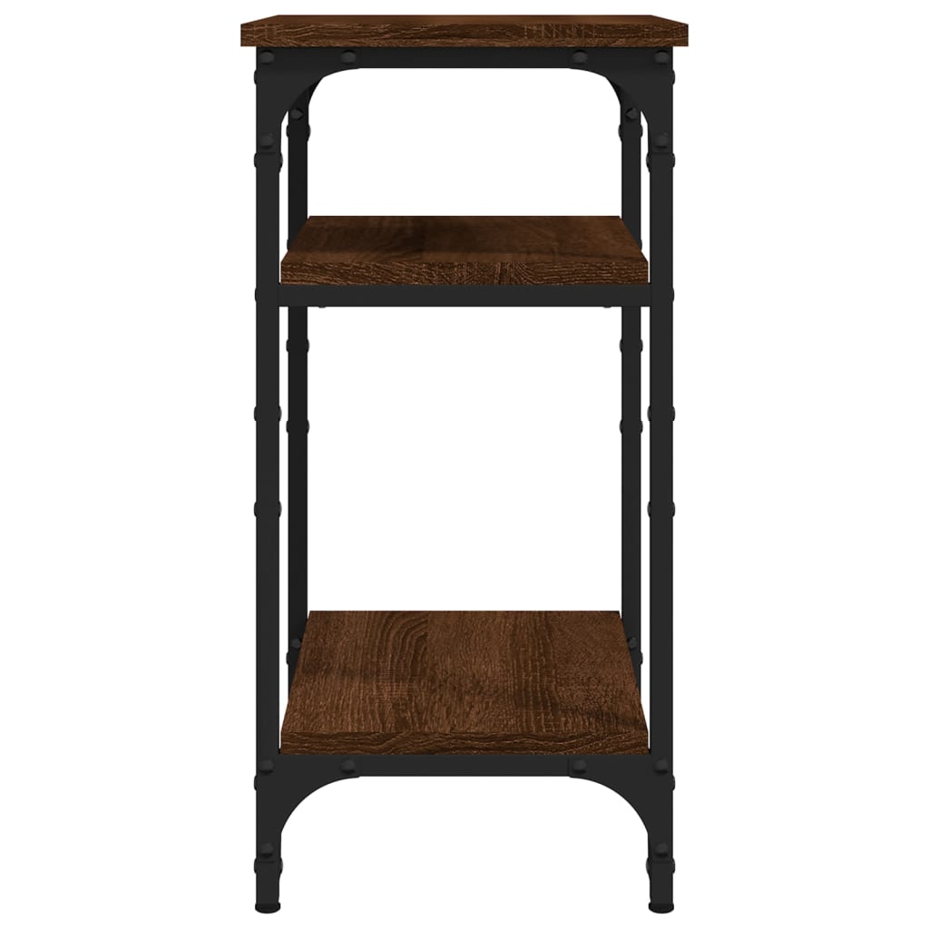 Table d'appoint Chêne marron 35x30x60 cm Bois d'ingénierie - XIOS