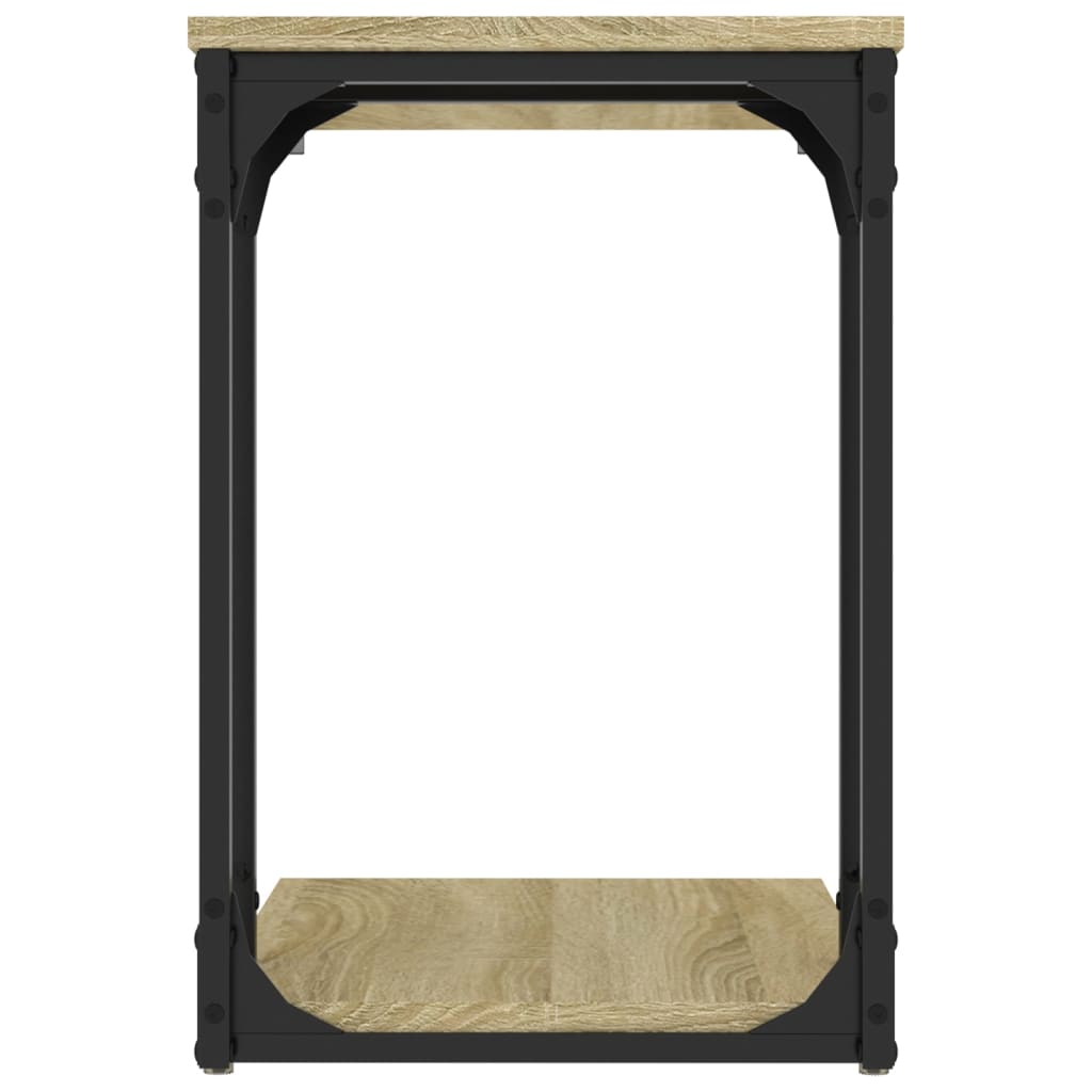 Table d'appoint Chêne sonoma 50x35x52 cm Bois d'ingénierie - XIOS